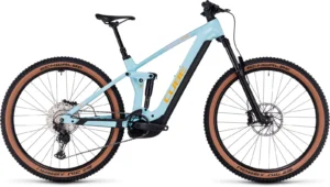 Cube Stereo Hybrid 140 HPC Race 750 arancione brillante